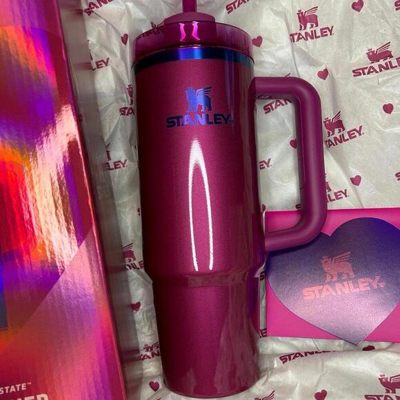 BRAND NEW QUENCHER FLOWSTATE TUMBLER | BERRY TRUFFLE | 30 OZ - Picture 3 of 4